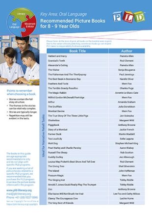Recommended picture books to read 8 & 9 year olds