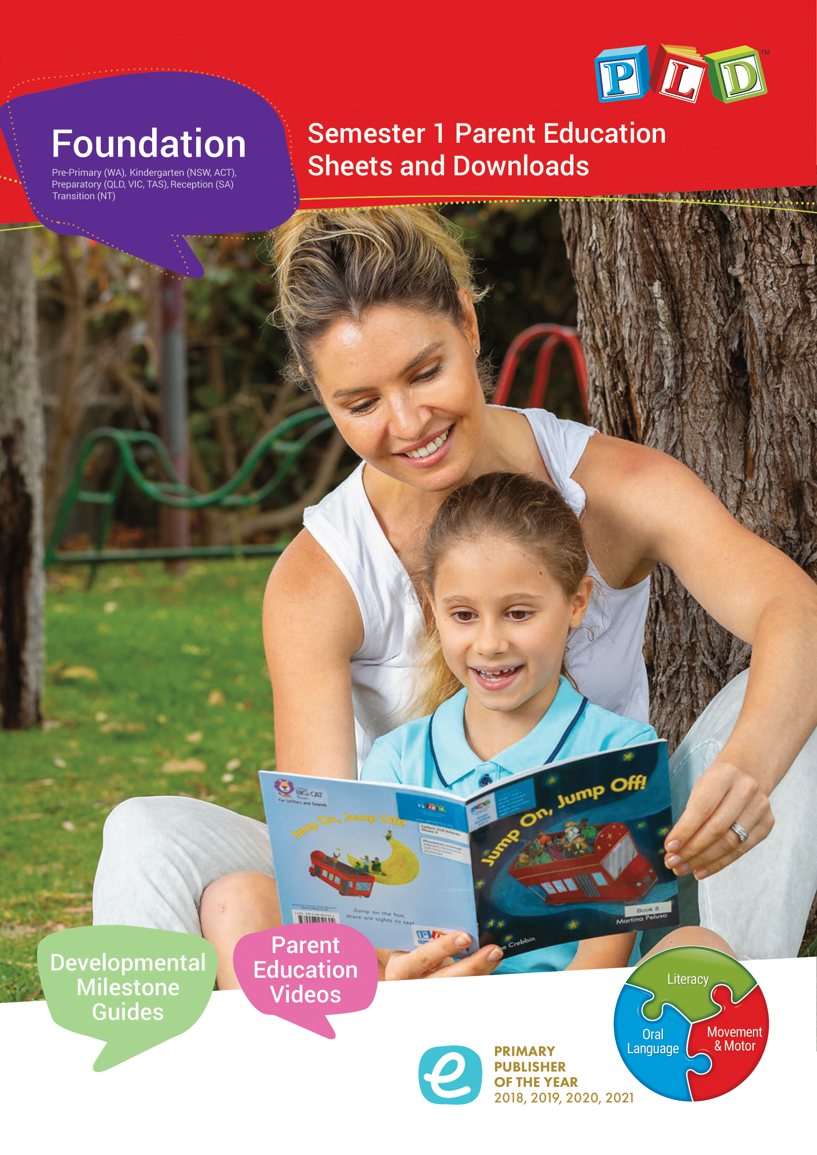 Foundation Parent Education Sheets and Downloads - Semester 1
