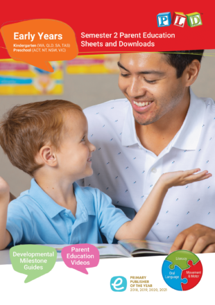 Early Years Parent Education Sheets and Downloads - Semester 2
