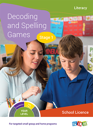 Decoding and Spelling Games - Stage 1