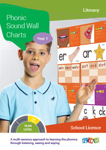 Phonic Sound Wall Charts for Year 1